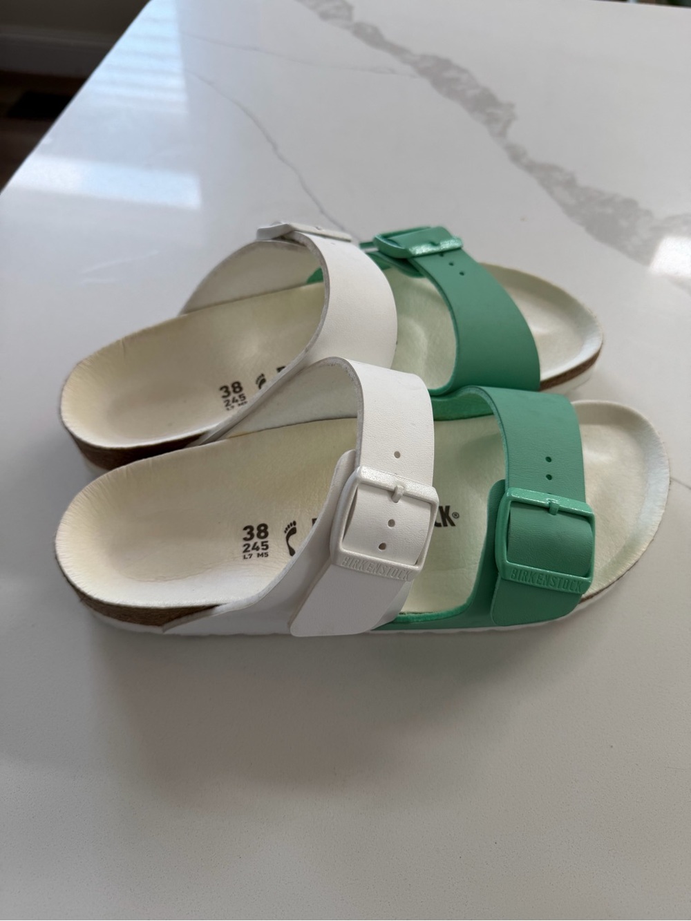 Birkenstock Arizona Split slides 38